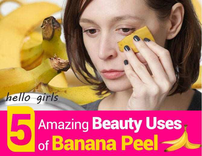 Here Are 5 Benefits of Banana Peel For Skin and Hair